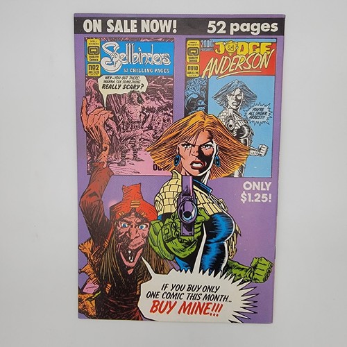 Judge Dredd (1986 cómics de calidad) #4 "¡Los Destructores!" En muy buen estado + embolsado/embarcado 🙂 - Imagen 5 de 5