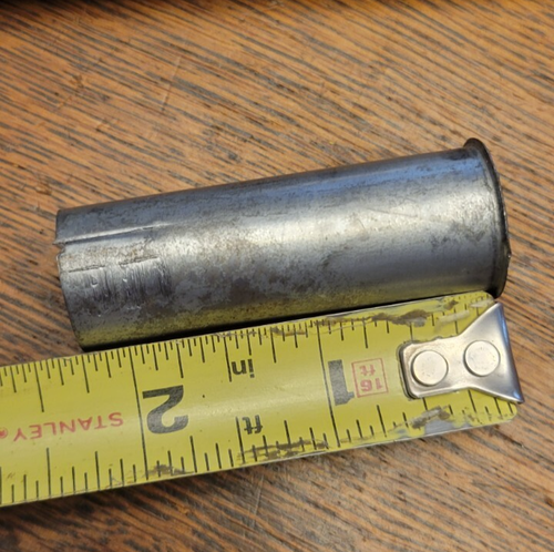 Vtge Schwinn X-Long Solid Seat Post 13 3/4" & 2 1/4" Adaptor from 1977 Suburban - Picture 8 of 8