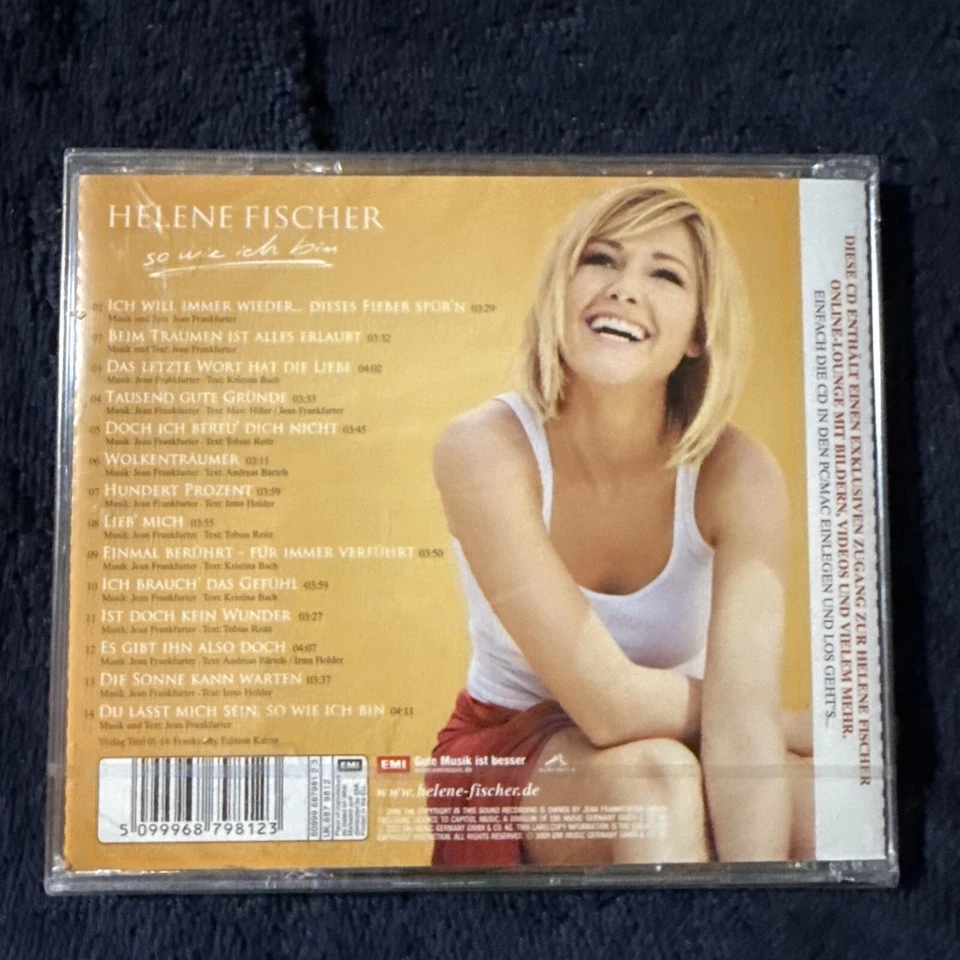 HELENE FISCHER "SO WIE ICH BIN" CD SCHLAGER NEW - image 2 of 2