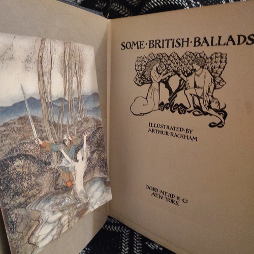 Some British Ballads Illustrated 1919 by Arthur Rackham - Picture 6 of 8