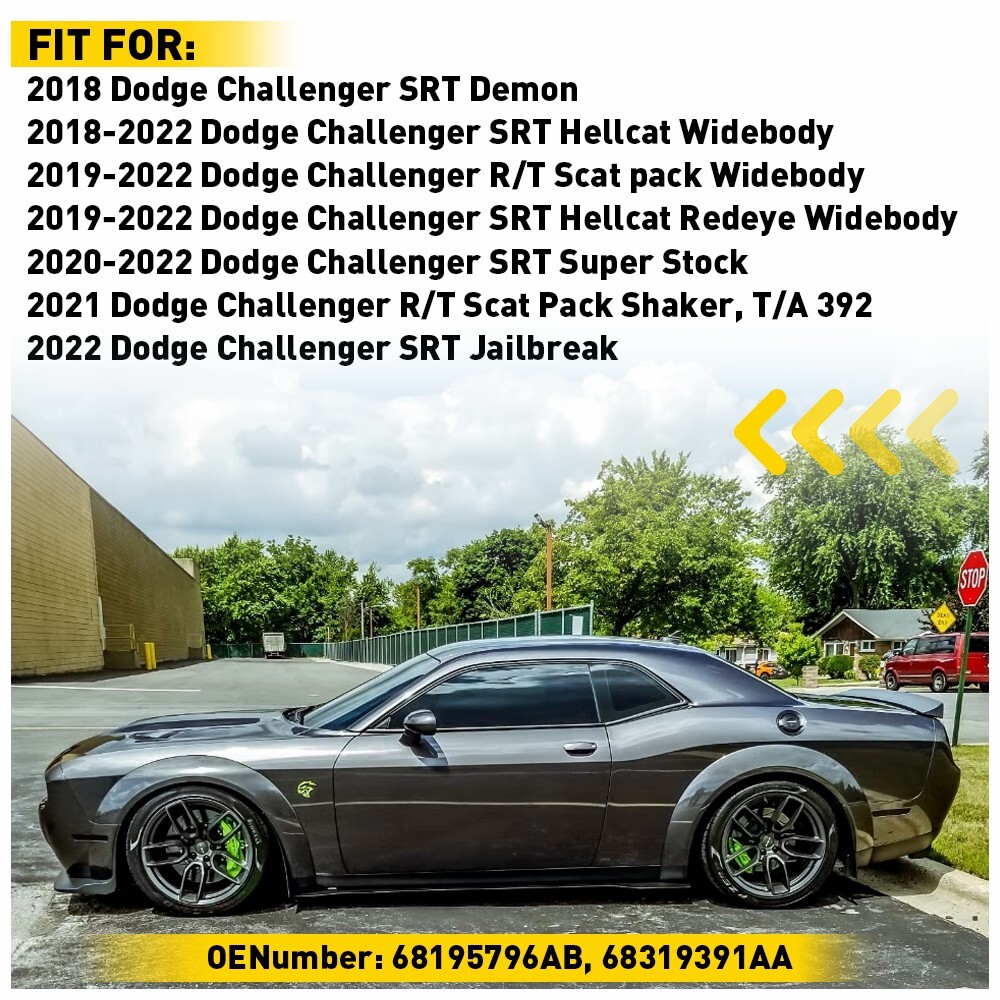 Left Side Kit | DODGE CHALLENGER SRT JAILBREAK 2022 Left Side Kit | DODGE CHALLENGER SRT JAILBREAK 2022