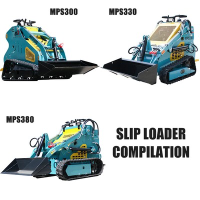 Free Shipping NEW Mini Skid Steer Loader Crawler Gasoline Snow removal For Sale