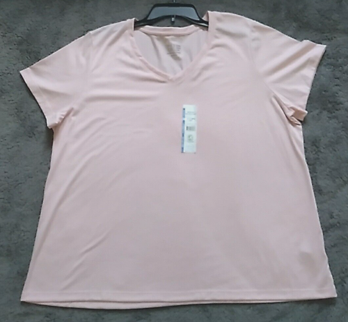 Lot of 2 Time True Women's Plus Size XXXL/3XG T-Shirt Blue/Pink Cotton Blended - Picture 6 of 12