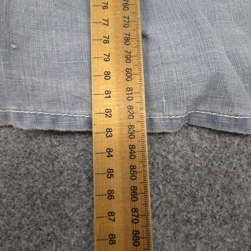 Tommy Bahama Shirt Mens 2XLARGE Blue Linen Relax Long Sleeve Button Up Size 2XL - Picture 9 of 10
