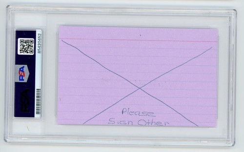 James Earl Jones Signed Auto Postcard PSA DNA Star Wars - Picture 2 of 2