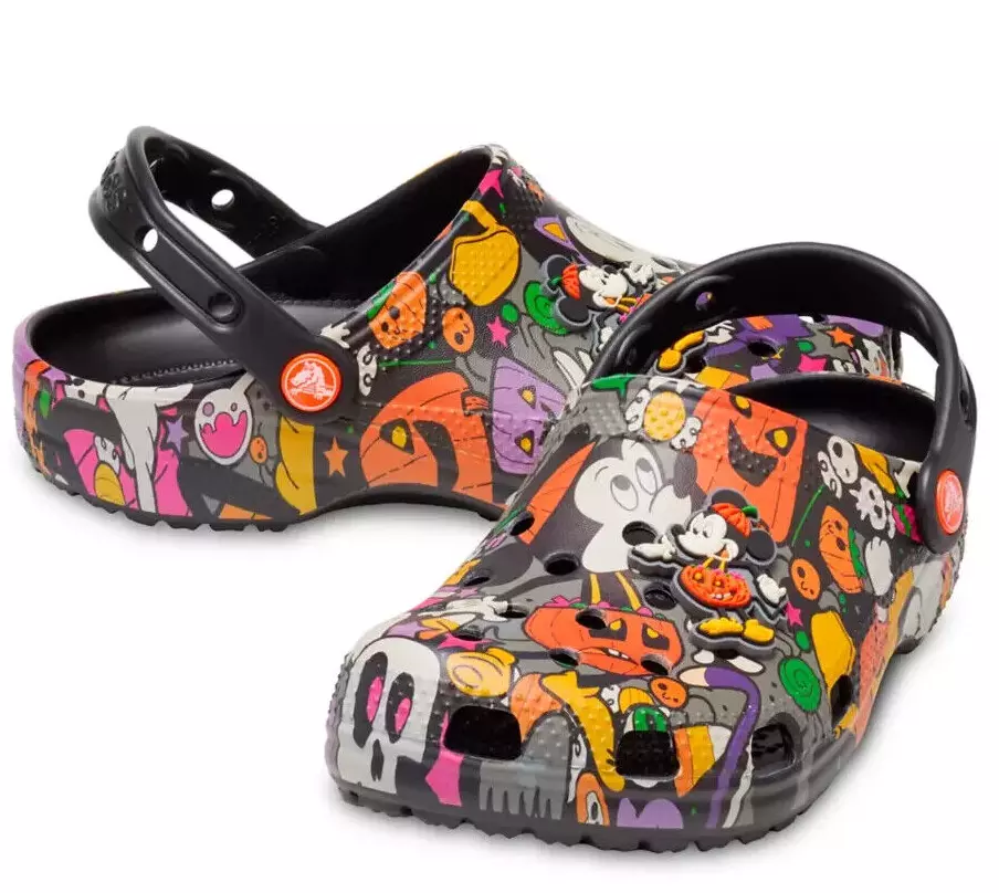 Spooky disney crocs hot sale