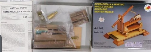Vintage Mantua 802 Roman Catapult - All Wood & Metal Kit 1:17 Scale Kit - 第 2/2 張圖片