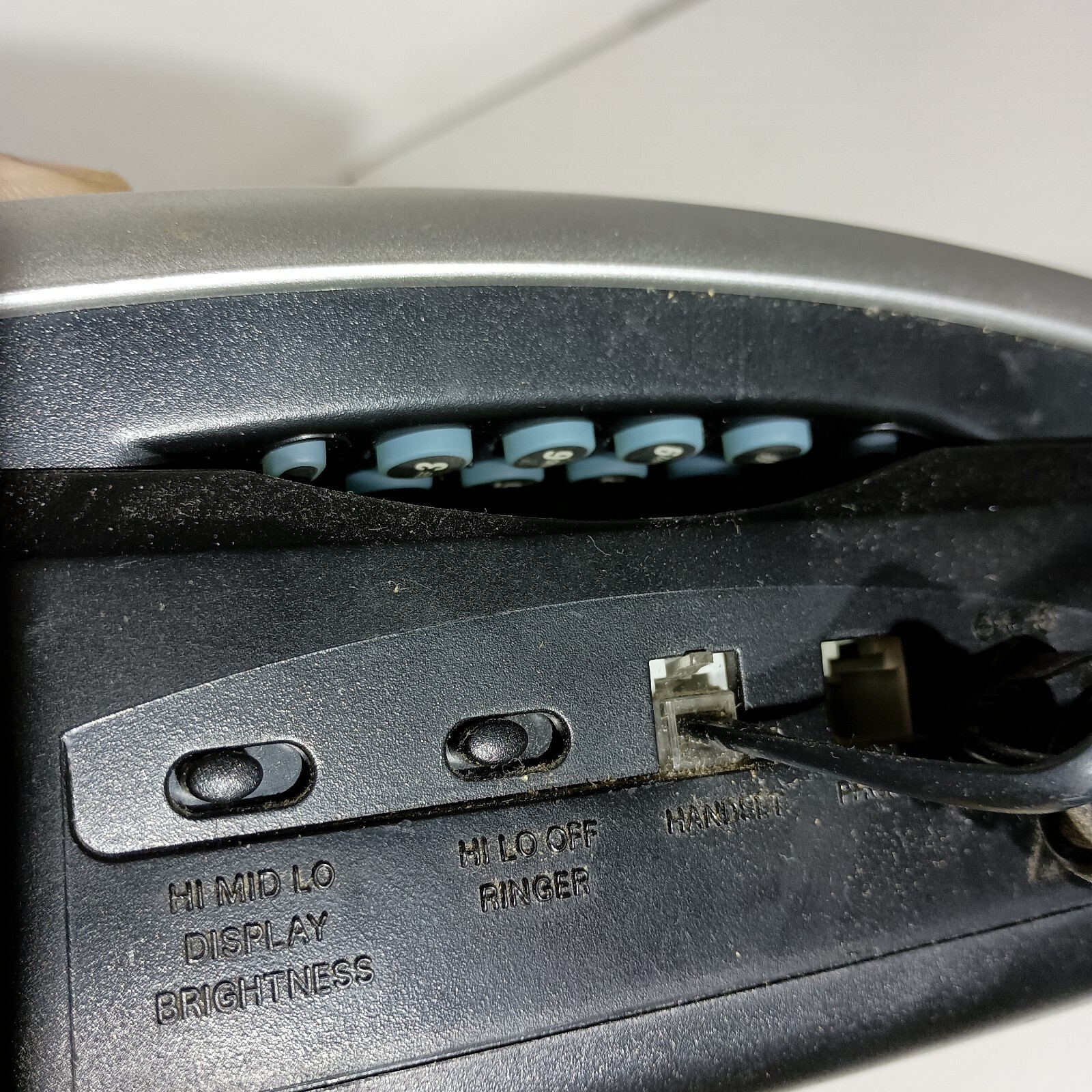 GE ATLINKS 29297GE3A Corded Bedroom Phone Clock Radio Caller ID Alarm