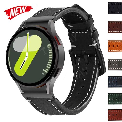 Lederband Armband für Samsung Galaxy Watch 7 6 5 4 Classic 44/43/47mm Bracelet - Bild 3 von 30