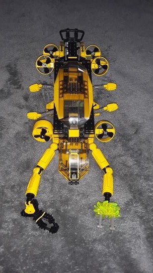 Lego 4794 Alpha Team Command Sub Mission Deep Sea Complete 2002