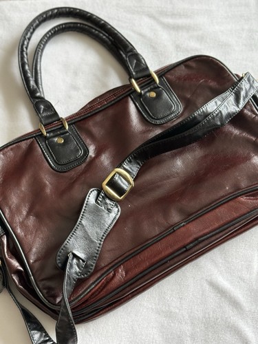 Travcoa Vintage , Brown , Travel Bag , Clean , Multiple Pocket Bag , Duffle Bag. - Picture 2 of 9