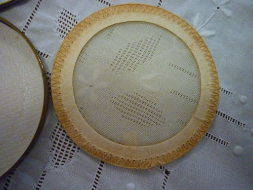Vintage Art Nouveau Dorset 5th Avenue Goldtone & Enamel Powder/Mirror Compact - Picture 11 of 12