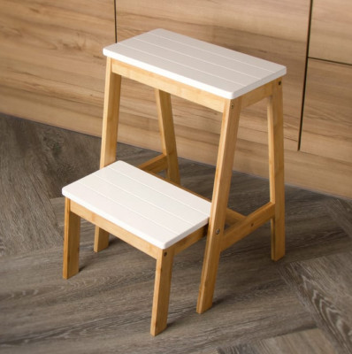 Holz Klapp Tritthocker Küchenhocker Mehrzweck Heim Hocker Küchenhelfer
