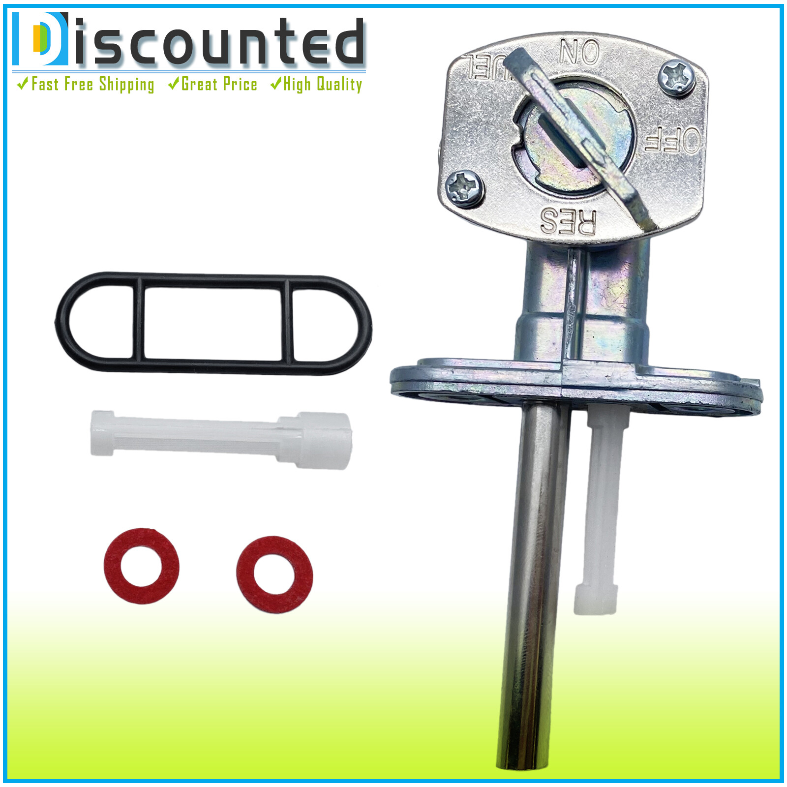 NEW For YAMAHA RAPTOR 660 YFM 660R FUEL VALVE SHUT OFF PETCOCK 5LP