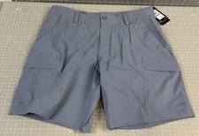 Under Armour Mens Fish Hunter 2.0 Cargo Shorts Sz. 36 UPF 50 Lightweight Gray