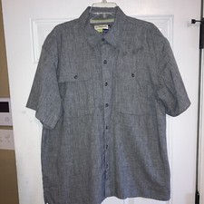 Magellan Outdoors Angler Fit Mens Size Large Shirt 100 Polyester Adventure Gear
