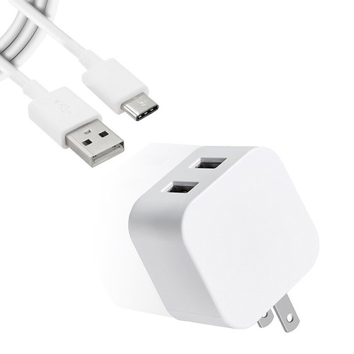 Quick-Acting Dual USB Power Adapter Type C Cable For Samsung Galaxy S20 SM-G981U - 第 1/1 張圖片