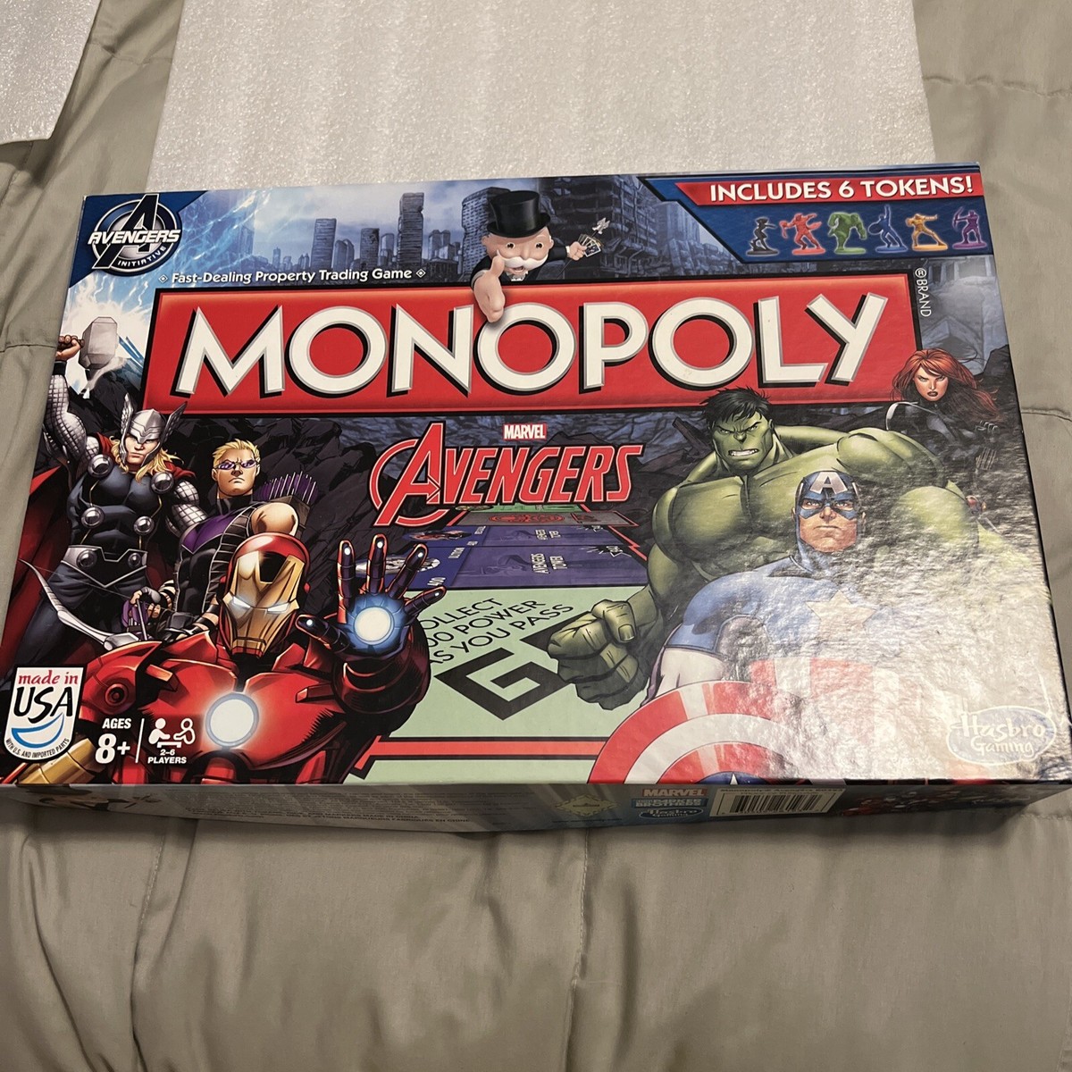 MONOPOLY MARVEL AVENGERS/モノポリー アベンジャーズ Monopoly: Marvel Avengers Edition Board Game | GameStop
