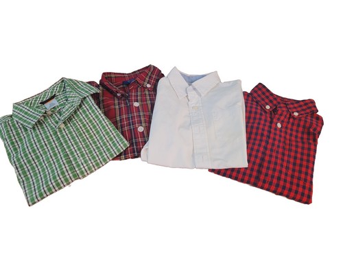Lot of 4 Boys Dress Shirts Crewcuts,Gymboree,Authentic Graphite Sz 3~100%Cotton - Picture 24 of 24