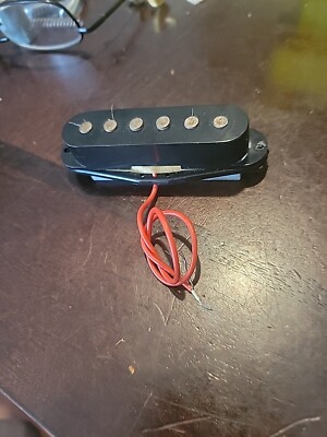 Used Unbranded Stratocaster 5.0  Ohms Black Cover