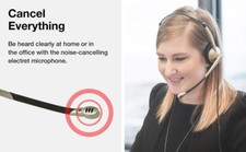Kabelgebunden Kopfhörer mit Geräuschunterdrückung Mikrofon Geräuschunterdrückung – Bild 7