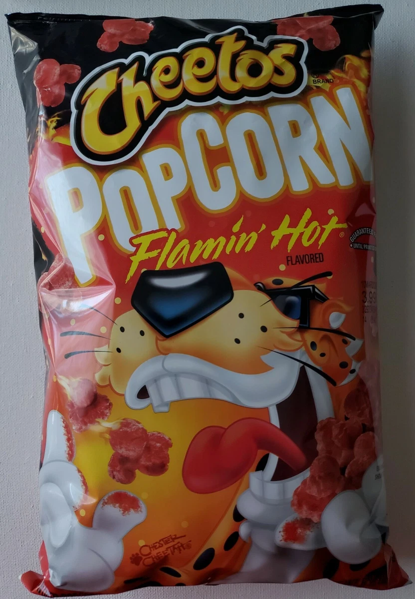 Popcorn hot cheetos deals