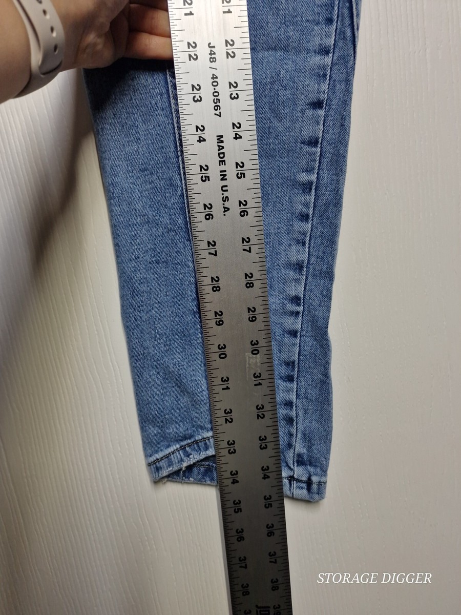 FAF Premium Collection Jeans Women's 38 Light Blue Cotton