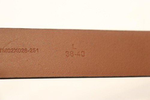 TOMMY BAHAMA MEN'S LEATHER BRAIDED DETAIL BELT LARGE (38-40) BROWN NWT MSR $68 - Picture 7 of 11