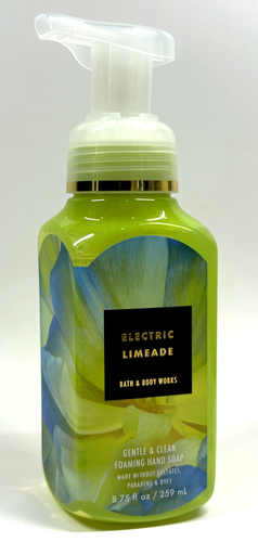 NEW 3 BATH & BODY WORKS ELECTRIC LIMEADE GENTLE FOAMING HAND SOAP 8.75 FL OZ - 第 2/3 張圖片