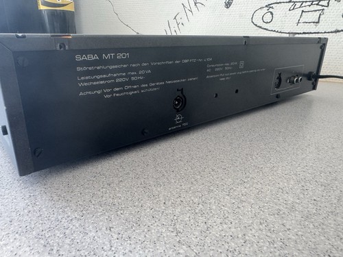 Saba MT 201 Sintonizador Estéreo De Colección Sintonizador FM, Sintonizador Estéreo FM Radio - Imagen 6 de 8