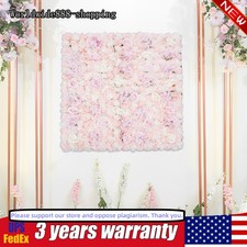 Artificial Flower Wall Background Silk Rose Flower Panels Wedding Backdrop Decor