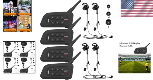 Bluetooth Intercom for Football Volleyball Referees - Picture 2 of 11