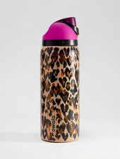 Owala 32oz Leopard Heart Print Insulated Stainless Steel Water Bottle-2026 Gift