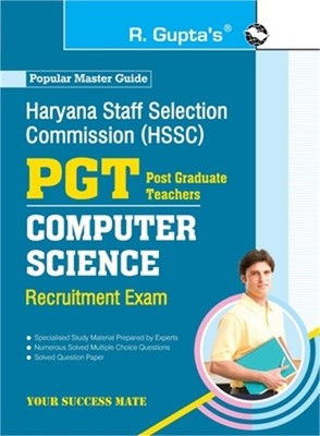 Haryana Staff Selection Commission (HSSC): PGT Computer Science Recruitmet Exam