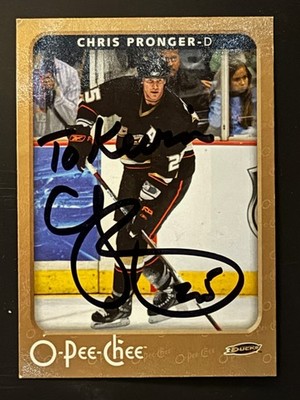 AUTOGRAPHED 2006-07 O-PEE-CHEE HOCKEY CARDS YOU SELECT SOME NOT SIGNED