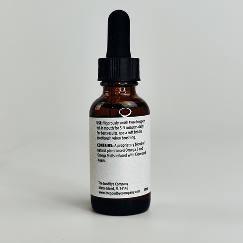 The Goodbye Company Gum Disease BPA-Free Oral Treatment Neem & Clove Oil 30ml - Picture 2 of 7