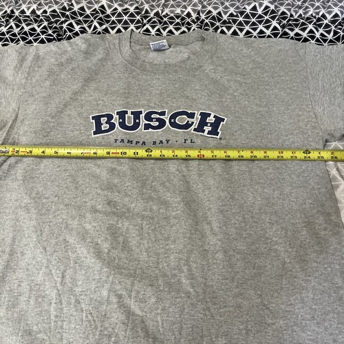 Vintage 90s Busch Gardens Tampa Bay FL Gray T Shirt All Sport Heavyweight 2XL - Picture 10 of 10