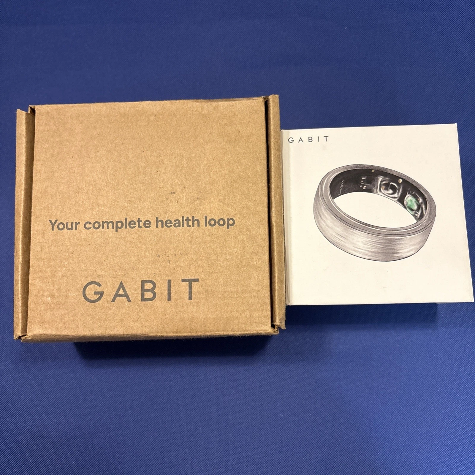Gabit Smart Ring Size 9 Silver