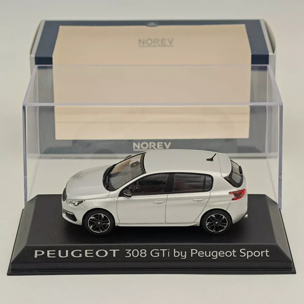 Miniature Peugeot 308 GTi 2015 Norev 1/43 Gris Argent de Second Choix
