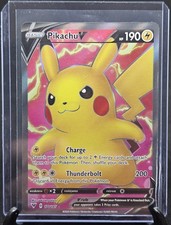 2020 Pokemon TCG Pikachu V Full Art Vivid Voltage 170/185 GEM Mint