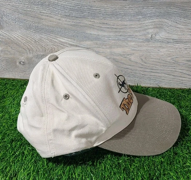 St1114 Outdoor Cap Company Light Gray Tis The Season Deer Hunting Snapback Hat - Image 3 of 4
