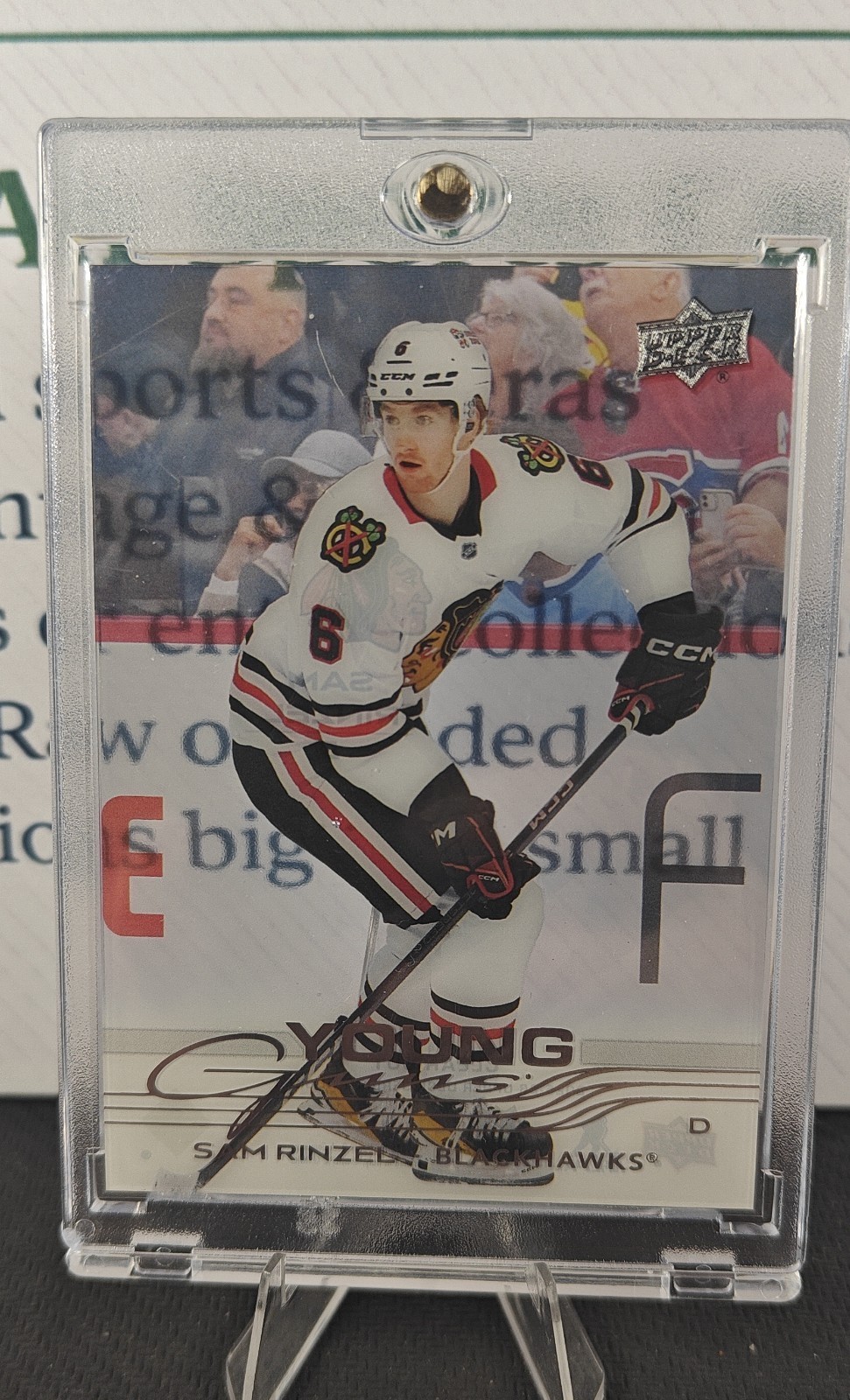 2025-26 Upper Deck Series 1 - Young Guns Sam Rinzel #248 Clear Cut (RC)