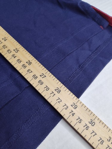 NUEVO CON ETIQUETAS US Polo Assn Azul Polo Manga Corta Algodón Talla Grande Calce Ajustado - Imagen 11 de 13