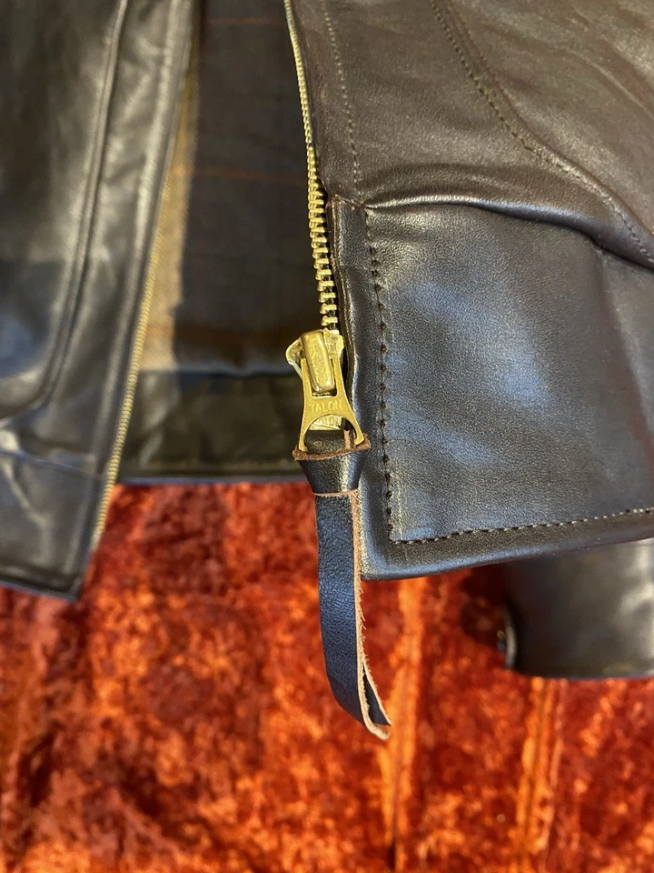 Horsehide Leather Windward Style Jacket XL BNWT Rare - Image 3 of 4