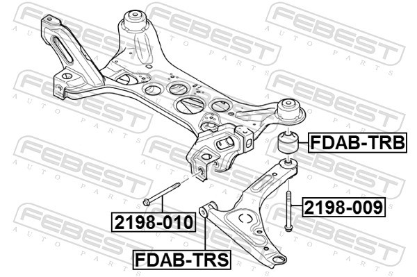 ✅Fits FEBEST 2198-009 SCREW   ⭐UK Seller⭐