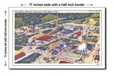 Tennessee 1940s - Oak Ridge National Laboratory, Oak Ridge, Ten - 11x17 Poster