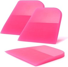 3Pcs Scratches Proof Soft TPU Rubber Squeegee Compact Water Wiper Blade Scraper