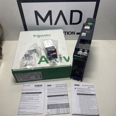 Schneider Electric ATV320U22N4B 2.2kW 3HP Altivar AC Speed Drive (NEW TAKEOUT)