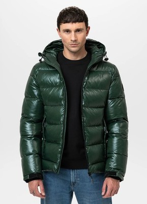 Winterjacke Pit Bull West Coast PitBull Gesteppt mit Kapuze Grün Pepperwood
