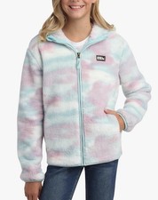 Eddie Bauer Kids' Zip Up - Kids' Full Zip Sherpa Fleece Hoodie Sweatshirt S 7/8